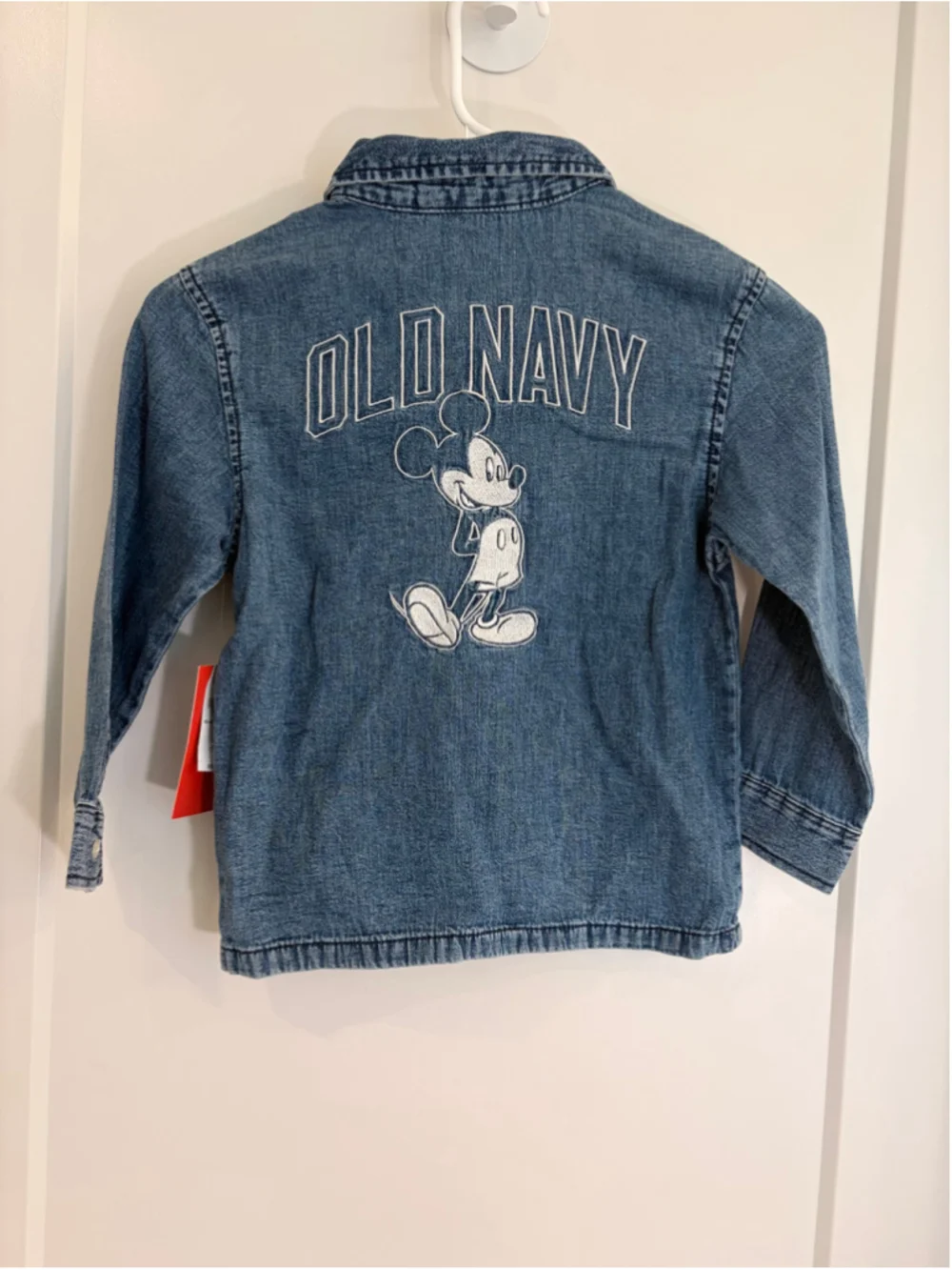 NWT Old Navy x Disney Mickey Mouse Denim Shirt - Size 5T